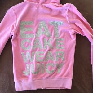 JUICY COUTURE velour track jacket